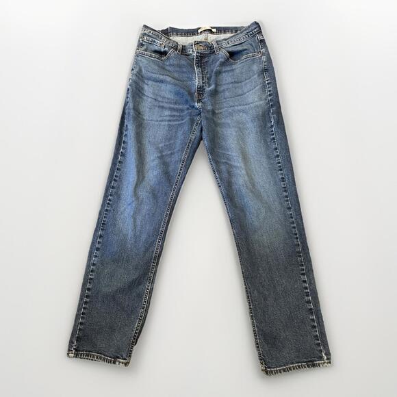 Levi's Signature‎ Jeans Mens Athletic Medium Wash Denim 34x29.5 - Picture 1 of 5